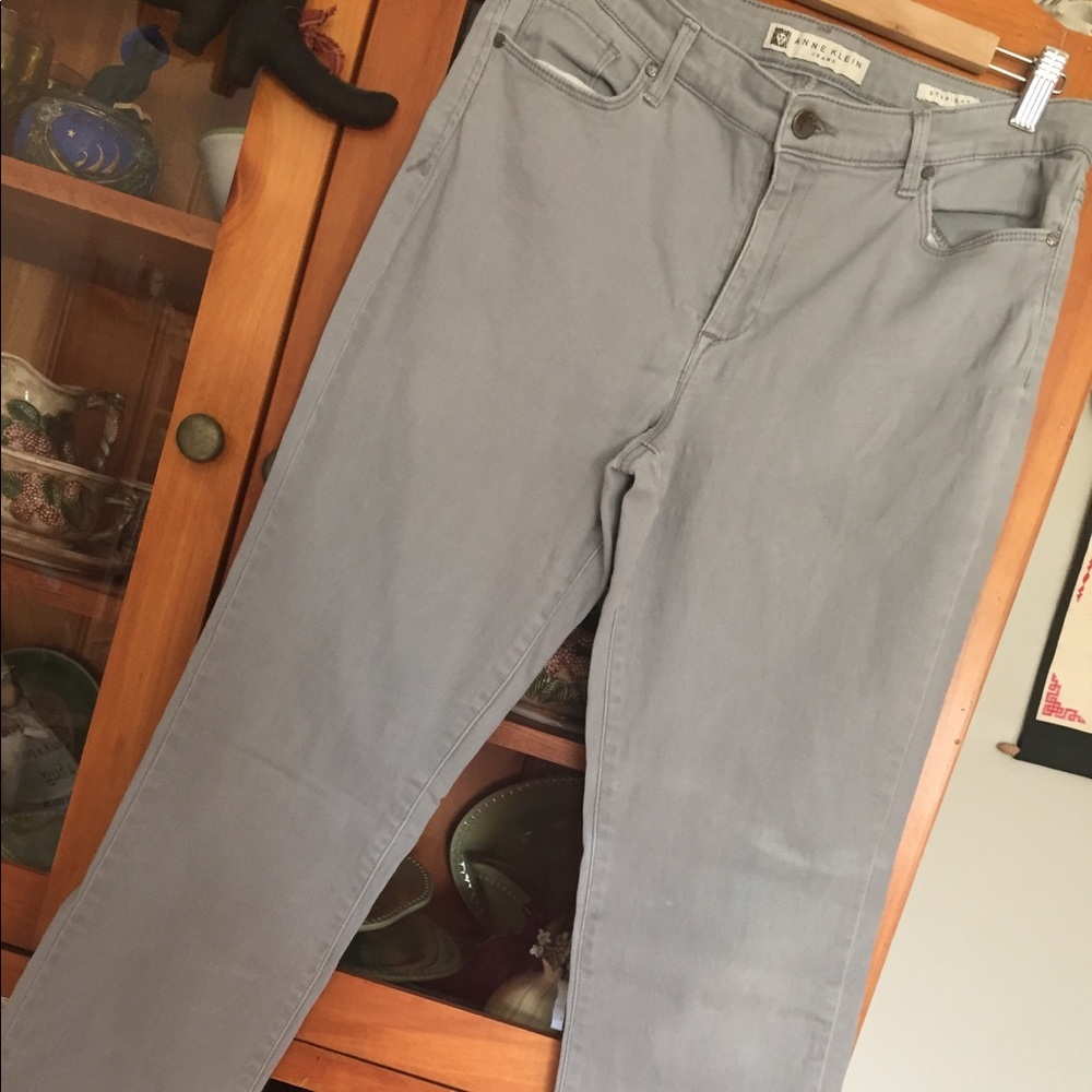 Calvin Klein Gray Stretch Jeans